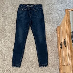 Good Hart Women's Dark Wash Skinny Jeans